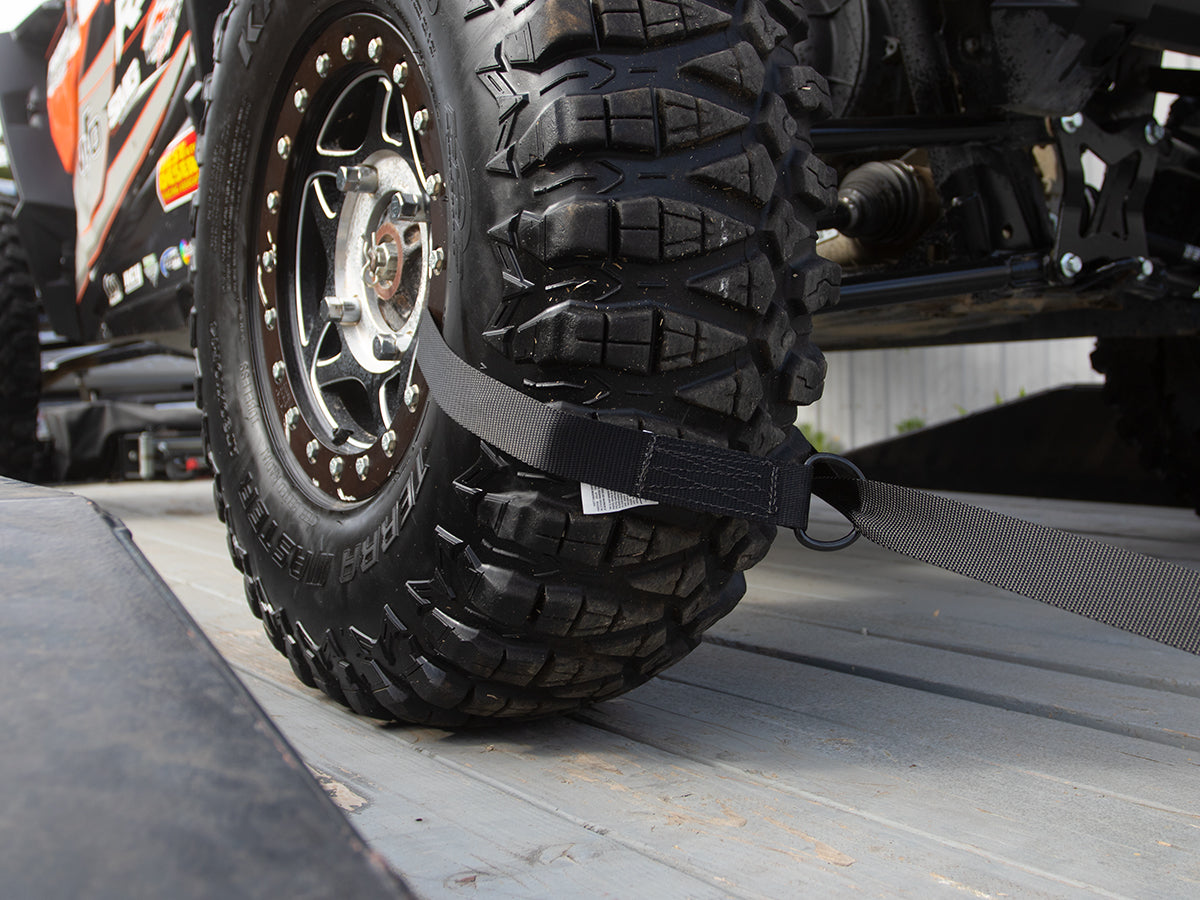 Ultimate 1.5 Inch Tire Bonnet Kit Black SpeedStrap-2