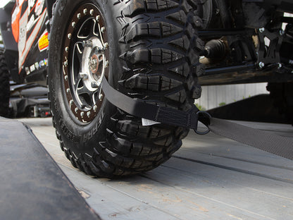 Ultimate 1.5 Inch Tire Bonnet Kit Black SpeedStrap-2
