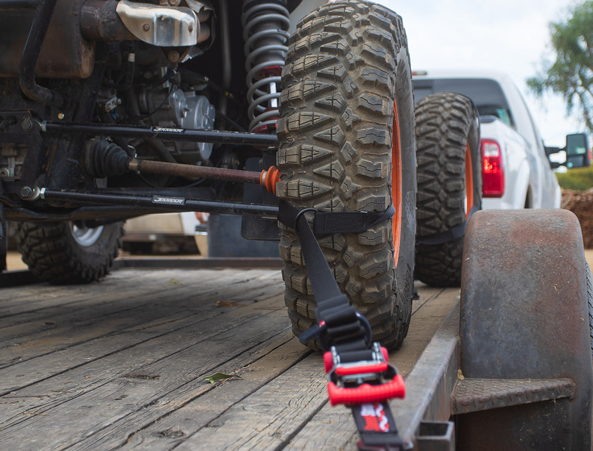 Ultimate 1.5 Inch Tire Bonnet Kit Black SpeedStrap-3
