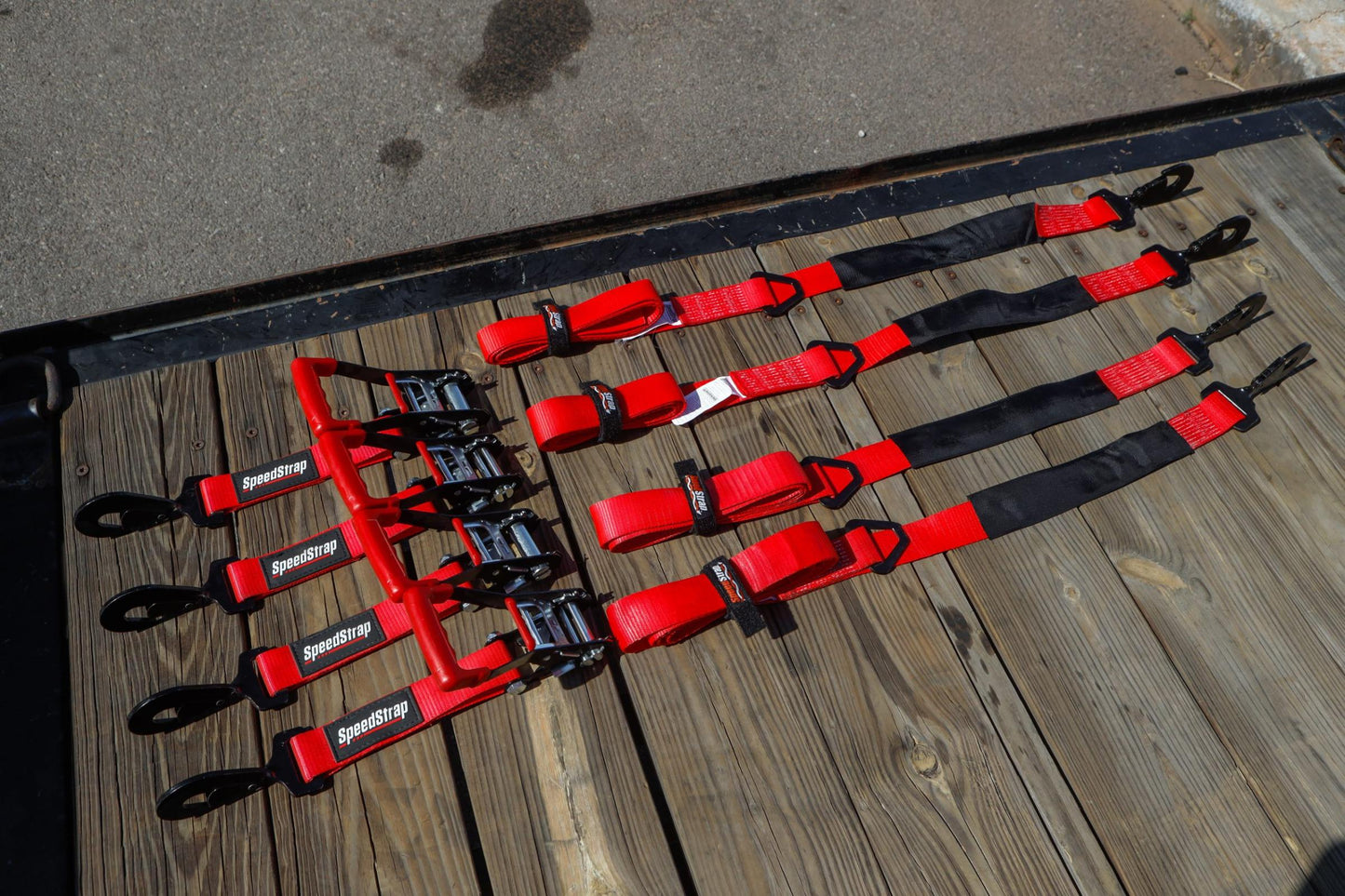 Off-Road Tie-Down Kit Red SpeedStrap-1
