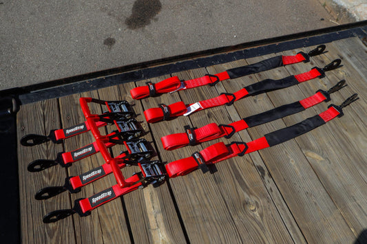 Off-Road Tie-Down Kit Red SpeedStrap-1