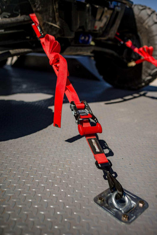 UTV Tie-Down Kit Red SpeedStrap-1