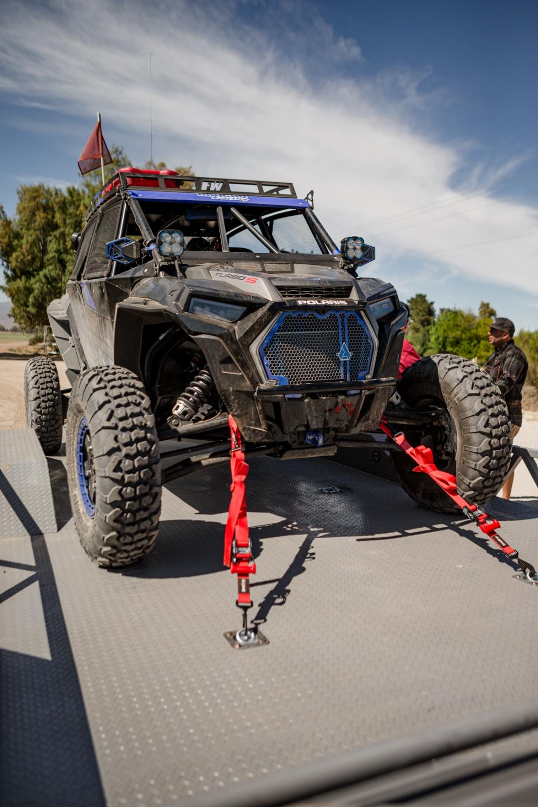 UTV Tie-Down Kit Red SpeedStrap-2