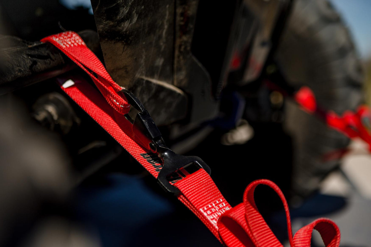 UTV Tie-Down Kit Red SpeedStrap-3