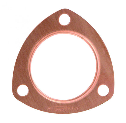 Copper Seal Collector Bolt Pattern Fits 2-1/2 Inch Diameter 3-Bolt Round Header Collector Mr Gasket-1