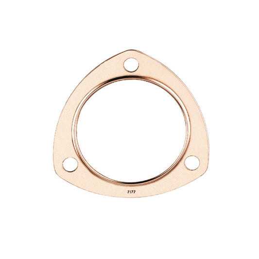 Copper Seal Collector Bolt Pattern Fits 2-1/2 Inch Diameter 3-Bolt Round Header Collector Mr Gasket