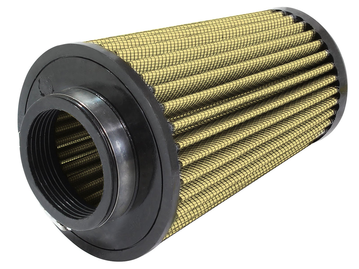 Magnum Flow Universal Clamp-On Air Filter w/ Pro Guard 7 Media 2-1/2 Inch F x 5 Inch B x 3-1/2 Inch T x 7 Inch H aFe Power-1