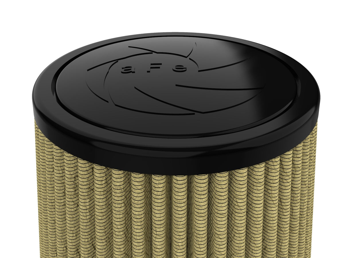 Magnum Flow Universal Clamp-On Air Filter w/ Pro Guard 7 Media 3 Inch F x 6 Inch B x 4-3/4 Inch T x 6 Inch H aFe Power-3