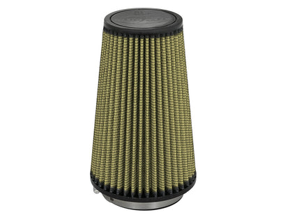Magnum Flow Universal Clamp-On Air Filter w/ Pro Guard 7 Media 3-1/2 Inch F x 5 Inch B x 3-1/2 Inch T x 8 Inch H aFe Power