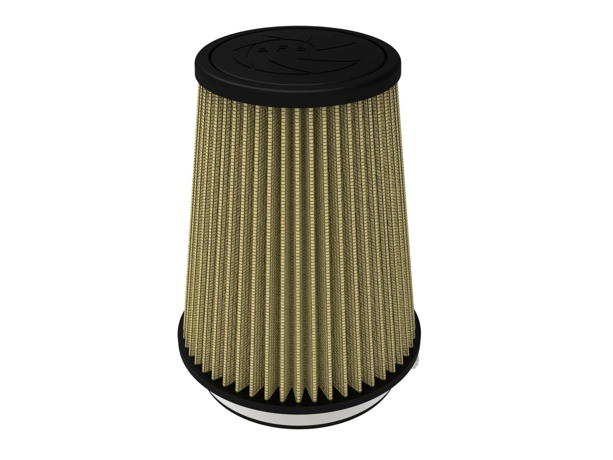 Magnum Flow Universal Clamp-On Air Filter w/ Pro Guard 7 Media 5 Inch F X 6-1/2 Inch B X 4-3/4 Inch T X 8 Inch H aFe Power