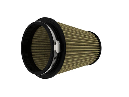 Magnum Flow Universal Clamp-On Air Filter w/ Pro Guard 7 Media 5 Inch F X 6-1/2 Inch B X 4-3/4 Inch T X 8 Inch H aFe Power-1