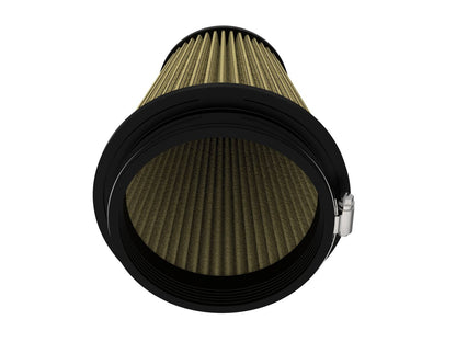 Magnum Flow Universal Clamp-On Air Filter w/ Pro Guard 7 Media 5 Inch F X 6-1/2 Inch B X 4-3/4 Inch T X 8 Inch H aFe Power-2