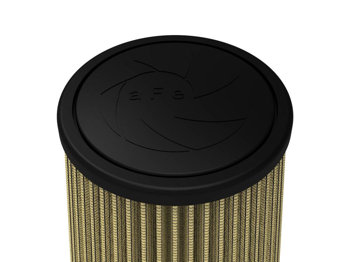 Magnum Flow Universal Clamp-On Air Filter w/ Pro Guard 7 Media 5 Inch F X 6-1/2 Inch B X 4-3/4 Inch T X 8 Inch H aFe Power-3