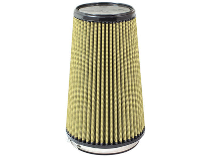 Magnum Flow Universal Clamp-On Air Filter w/ Pro Guard 7 Media 6 Inch F x 7-1/2 Inch B x 5-1/2 Inch T x 12 Inch H aFe Power