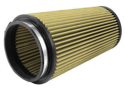 Magnum Flow Universal Clamp-On Air Filter w/ Pro Guard 7 Media 6 Inch F x 7-1/2 Inch B x 5-1/2 Inch T x 12 Inch H aFe Power-1