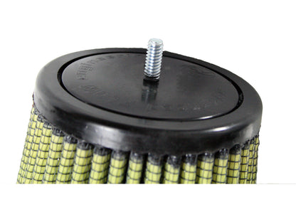 Magnum Force Intake Replacement Air Filter w/ Pro Guard 7 Media 4 Inch F x 6 Inch B x 3-1/2 Inch T (w/ 1/4-20 Stud) x 12 Inch H aFe Power-1