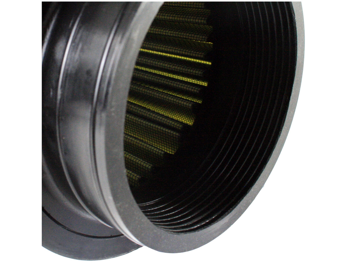 Magnum Force Intake Replacement Air Filter w/ Pro Guard 7 Media 4 Inch F x 6 Inch B x 3-1/2 Inch T (w/ 1/4-20 Stud) x 12 Inch H aFe Power-2