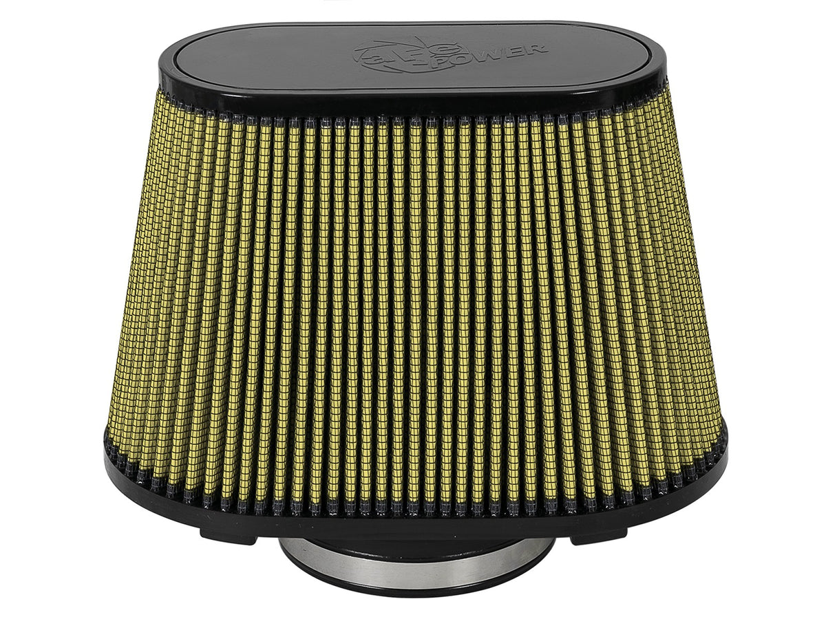 Magnum Force Intake Replacement Air Filter w/ Pro Guard 7 Media 5 Inch F x (11x6-1/2) Inch B x (8-1/2x4) Inch T x 7-1/2 Inch H aFe Power