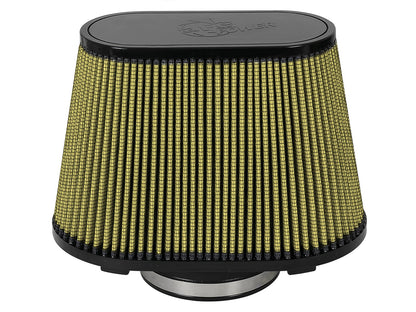 Magnum Force Intake Replacement Air Filter w/ Pro Guard 7 Media 5 Inch F x (11x6-1/2) Inch B x (8-1/2x4) Inch T x 7-1/2 Inch H aFe Power