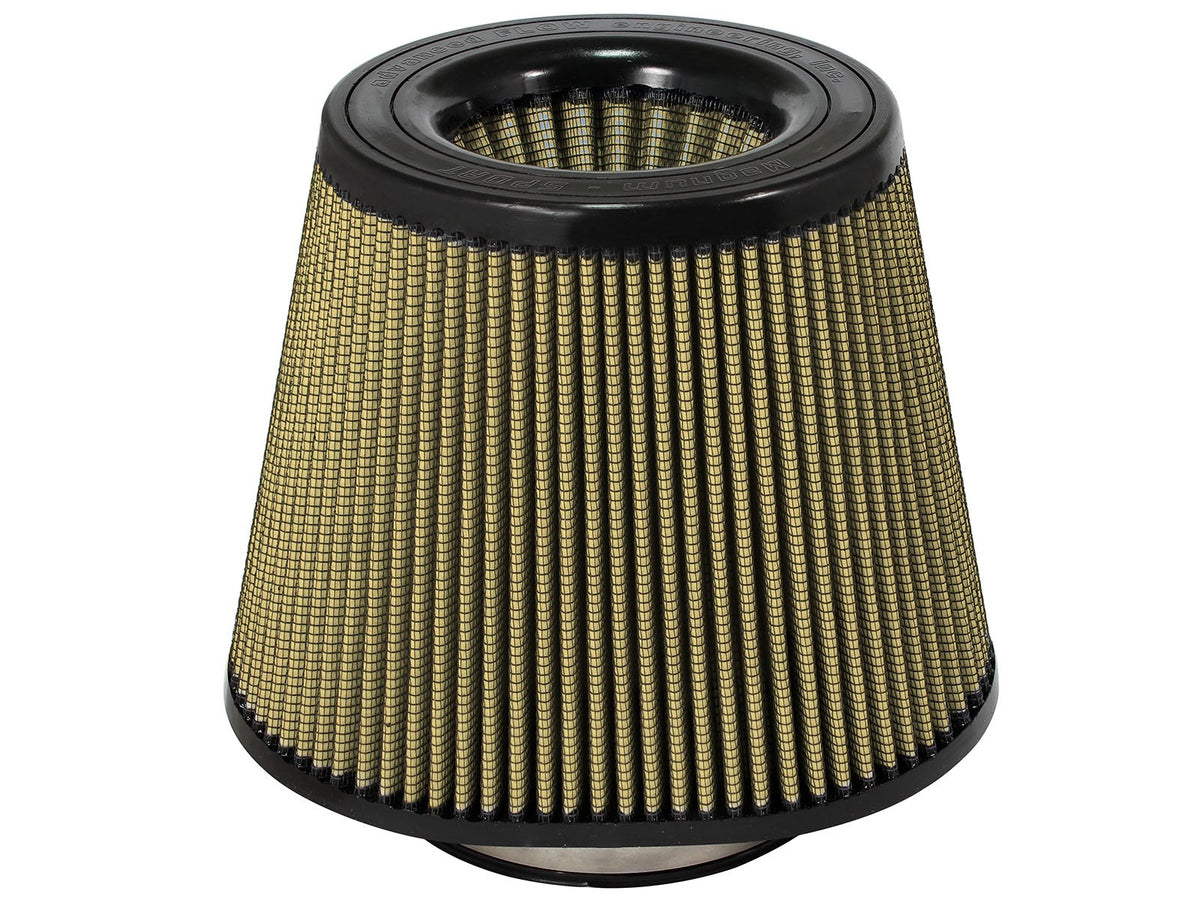 Magnum Force Intake Replacement Air Filter w/ Pro Guard 7 Media 5-1/2 Inch F x (10x7) Inch B x 7 Inch T (Inverted) x 8 Inch H aFe Power