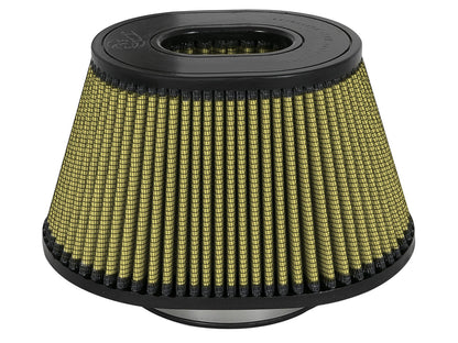 Magnum Force Intake Replacement Air Filter w/ Pro Guard 7 Media 5-1/2 Inch F x (7x10) Inch B x (6-3/4x5-1/2) Inch T (Inverted) x 5-3/4 Inch H aFe Power