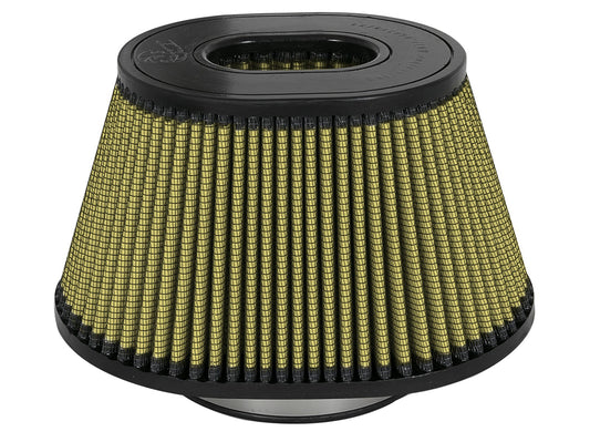 Magnum Force Intake Replacement Air Filter w/ Pro Guard 7 Media 5-1/2 Inch F x (7x10) Inch B x (6-3/4x5-1/2) Inch T (Inverted) x 5-3/4 Inch H aFe Power