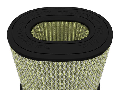 Momentum Intake Replacement Air Filter w/ Pro Guard 7 Media (7x4-3/4) Inch F x (9x7) Inch B x (9x7) Inch T (Inverted) x 9 Inch H aFe Power-3