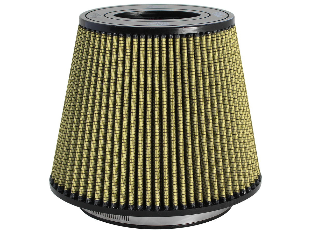 Magnum Force Intake Replacement Air Filter w/ Pro Guard 7 Media (7x5-1/4) Inch F x (10x7-1/4) Inch B (6-7/8x4-7/8) Inch T (Inverted) x 7-7/8 Inch H aFe Power