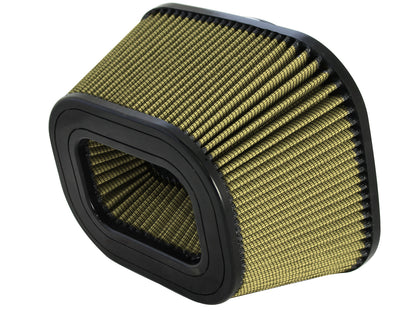 Magnum Force Intake Replacement Air Filter w/ Pro Guard 7 Media 7-1/8 Inch F x (8-3/4 x 10-1/2) Inch B x (6-1/2 x 8-5/8) Inch T (Inverted) x 5 Inch H aFe Power-1