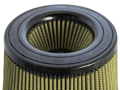 Magnum Force Intake Replacement Air Filter w/ Pro Guard 7 Media 7-1/8 Inch F x (8-3/4 x 8-3/4) Inch B x 7 Inch T (Inverted) x 6-3/4 Inch H aFe Power-4