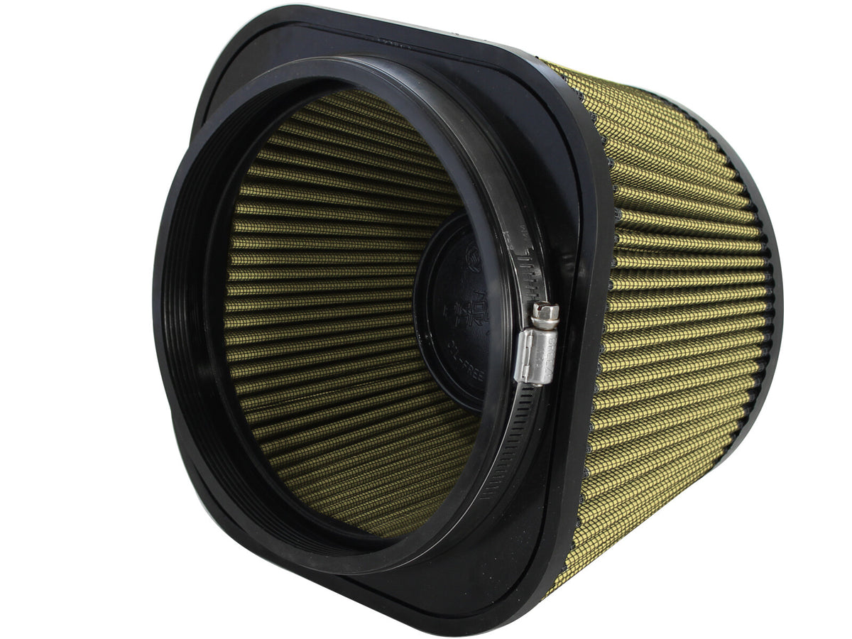 Magnum Force Intake Replacement Air Filter w/ Pro Guard 7 Media 7-1/8 Inch F x (8-3/4 x 8-3/4 ) Inch B x 7 Inch T (Inverted) x 5-3/4 Inch H aFe Power-2