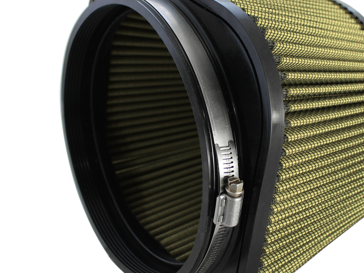 Magnum Force Intake Replacement Air Filter w/ Pro Guard 7 Media 7-1/8 Inch F x (8-3/4 x 8-3/4 ) Inch B x 7 Inch T (Inverted) x 5-3/4 Inch H aFe Power-3