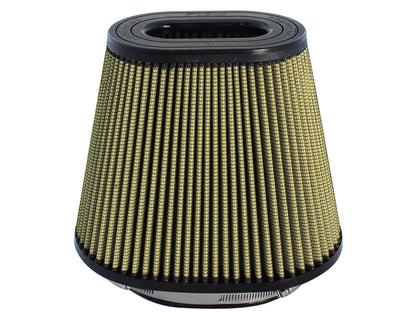Magnum Force Intake Replacement Air Filter w/ Pro Guard 7 Media (5-1/4x7) Inch F x (6-3/8x10) Inch B x (4-1/2x6-3/4) Inch T (Inverted) x 8 Inch H aFe Power