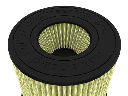 Momentum Intake Replacement Air Filter w/ Pro Guard 7 Media 3-1/4 Inch F x 8 Inch B x 8 Inch T (Inverted) x 8 Inch H aFe Power-3