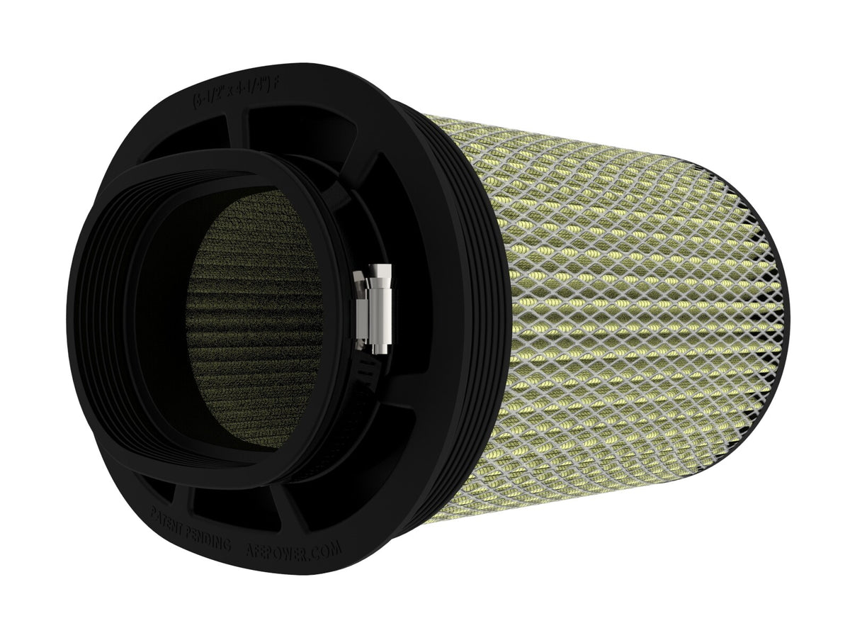 Momentum Intake Replacement Air Filter w/ Pro Guard 7 Media (6-1/2x4-3/4) Inch F x (9x7) Inch B x (9x7) Inch T (Inverted) x 9 Inch H aFe Power-1