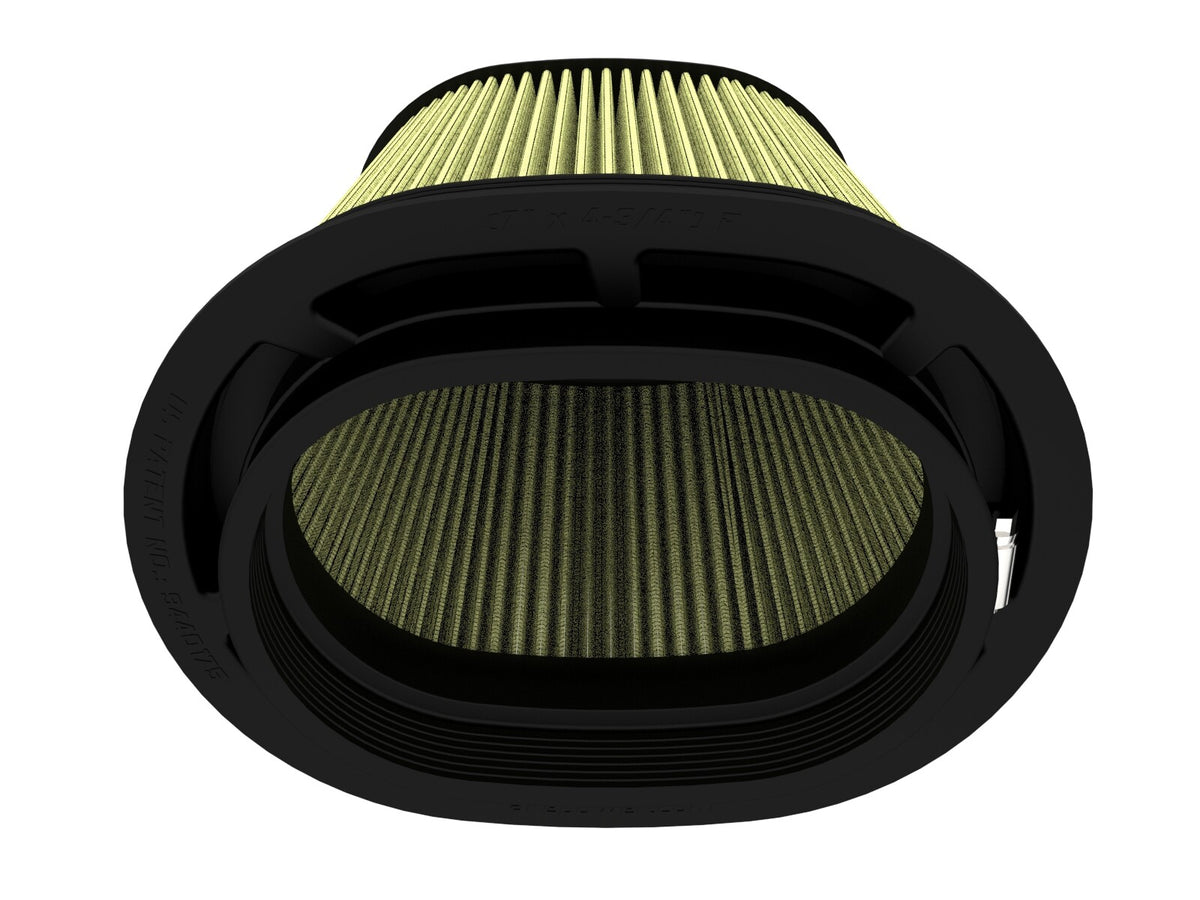 Momentum Intake Replacement Air Filter w/ Pro Guard 7 Media (7x4-3/4) Inch F x (9x7) Inch B x (7-1/4x5) Inch T (Inverted) X 8 Inch H aFe Power-2