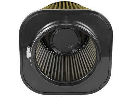 Track Series Intake Replacement Air Filter w/ Pro Guard 7 Media 6 Inch F X (8-3/4x8-3/4) Inch B X 7 Inch T X 6-3/4 Inch H aFe Power-2