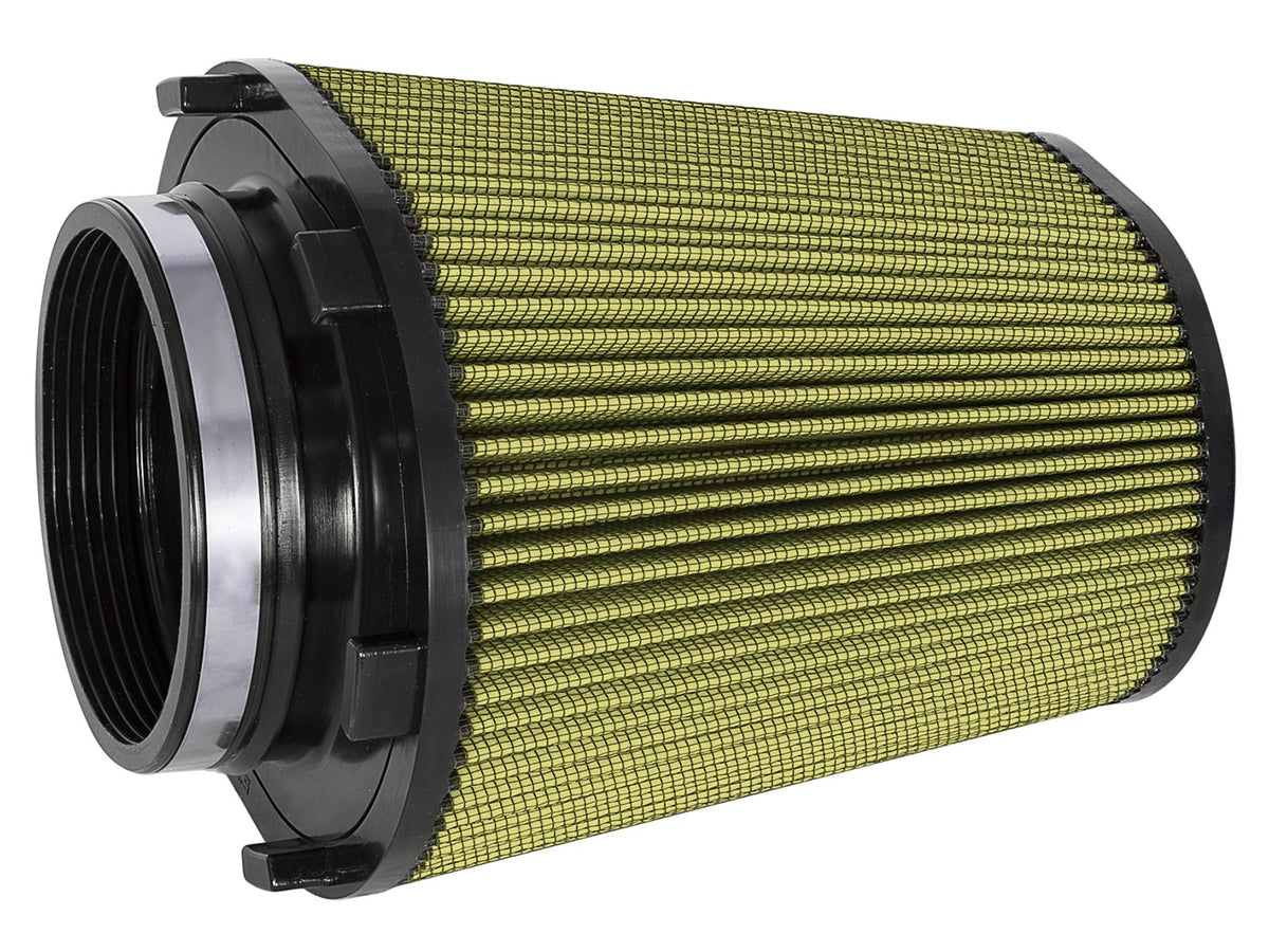 Magnum Force Intake Replacement Air Filter w/ Pro Guard 7 Media 5 Inch F X (9 Inch x7-1/2) Inch B x (6-3/4x5-1/2) T (Inverted) X 9 Inch H aFe Power-1
