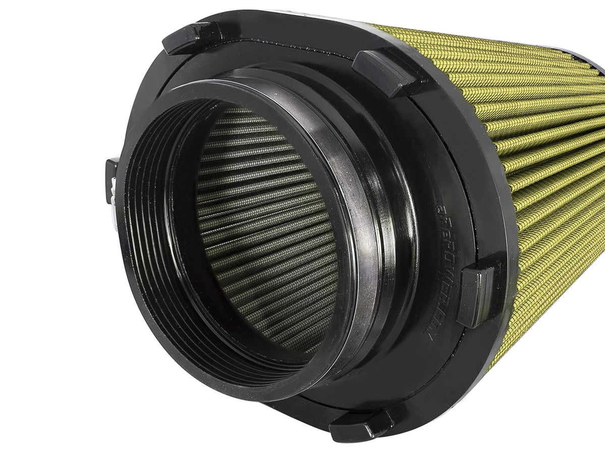 Magnum Force Intake Replacement Air Filter w/ Pro Guard 7 Media 5 Inch F X (9 Inch x7-1/2) Inch B x (6-3/4x5-1/2) T (Inverted) X 9 Inch H aFe Power-2