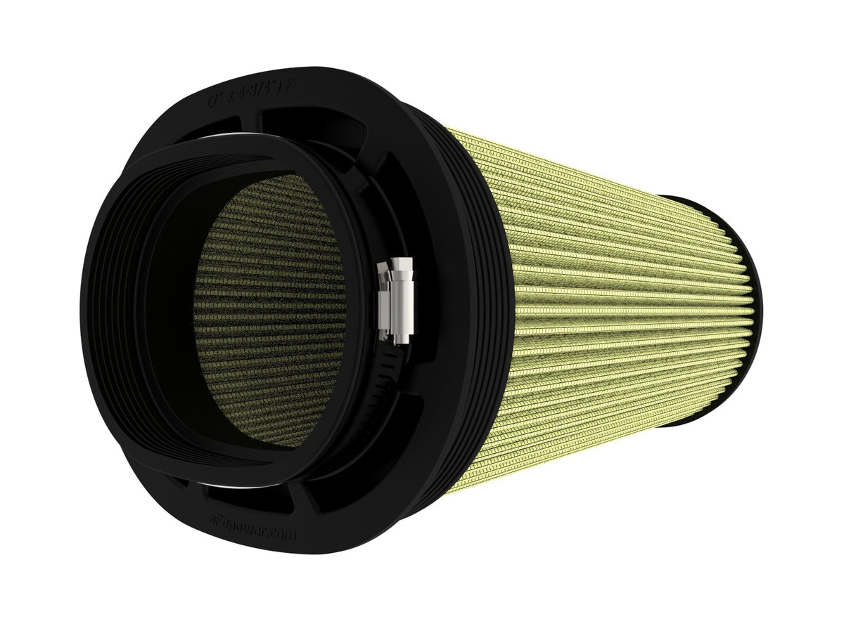 Momentum Intake Replacement Air Filter w/ Pro Guard 7 Media (7X4-3/4) Inch F x (9X7) Inch B x (7-1/4X5) Inch T (Inverted) x 9 Inch H aFe Power-1