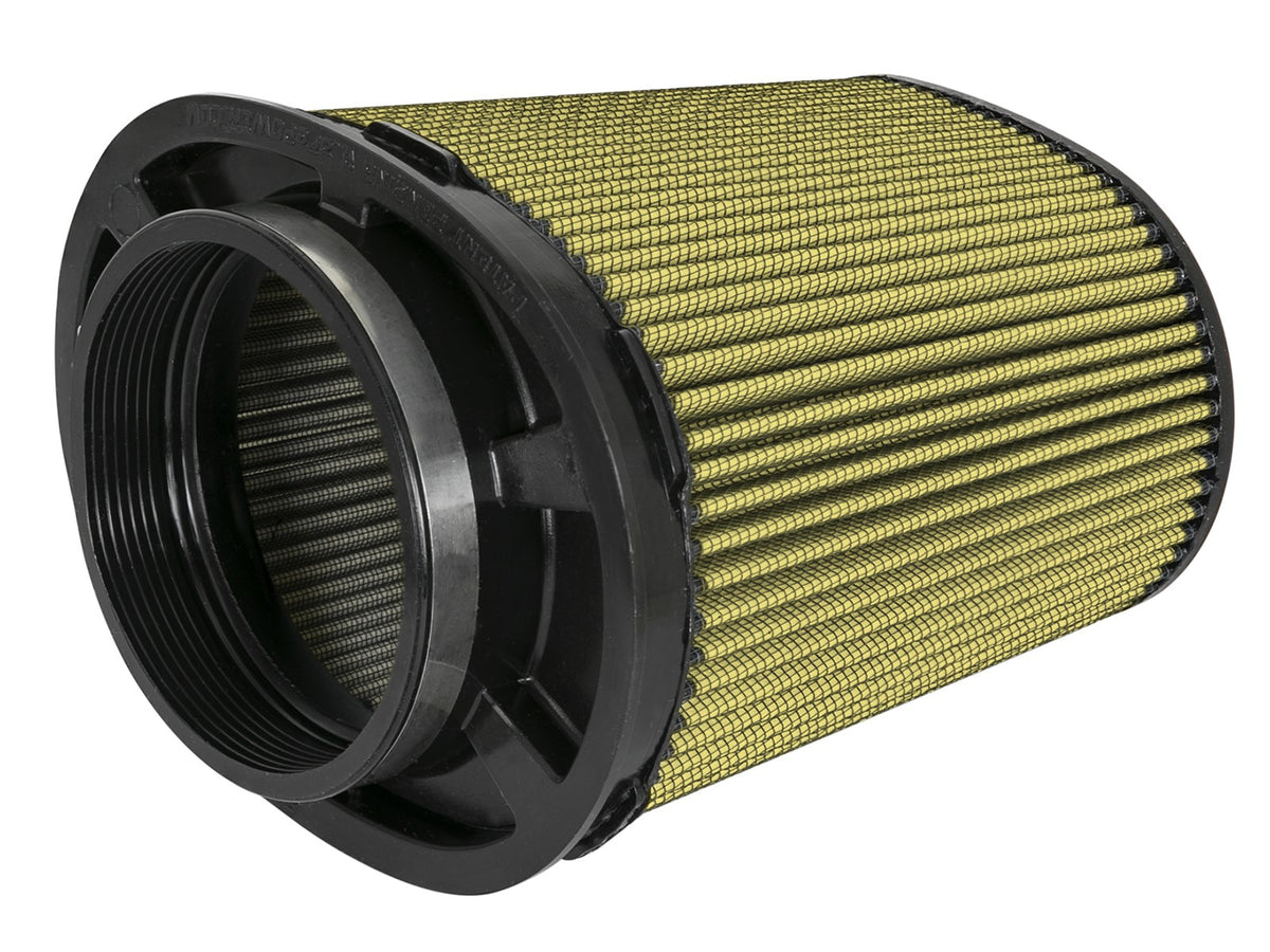 Momentum Intake Replacement Air Filter w/ Pro Guard 7 Media 5 Inch F x (9x7) Inch B x (7-1/4x5) Inch T (Inverted) x 8 Inch H aFe Power-1