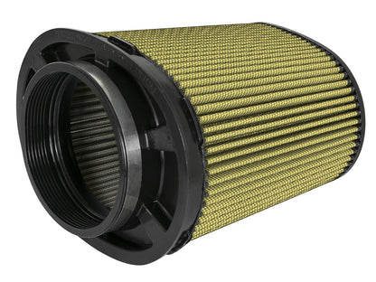 Momentum Intake Replacement Air Filter w/ Pro Guard 7 Media 5 Inch F x (9x7) Inch B x (7-1/4x5) Inch T (Inverted) x 8 Inch H aFe Power-1