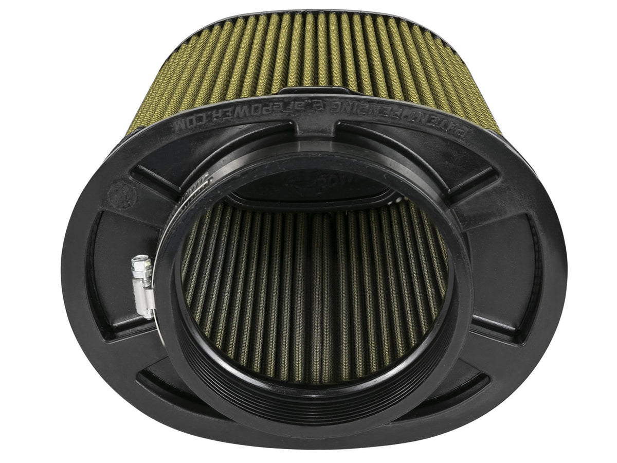 Momentum Intake Replacement Air Filter w/ Pro Guard 7 Media 5 Inch F x (9x7) Inch B x (7-1/4x5) Inch T (Inverted) x 8 Inch H aFe Power-2