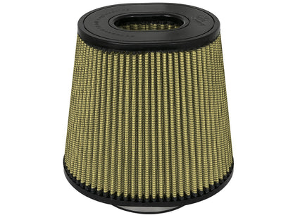 Magnum Force Intake Replacement Air Filter w/ Pro Guard 7 Media 4-1/2 Inch F x (9x7-1/2) Inch B x (6-3/4x5-1/2) Inch T (Inverted) x 9 Inch H aFe Power