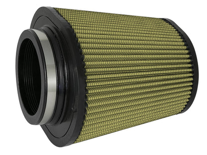 Magnum Force Intake Replacement Air Filter w/ Pro Guard 7 Media 4-1/2 Inch F x (9x7-1/2) Inch B x (6-3/4x5-1/2) Inch T (Inverted) x 9 Inch H aFe Power-1