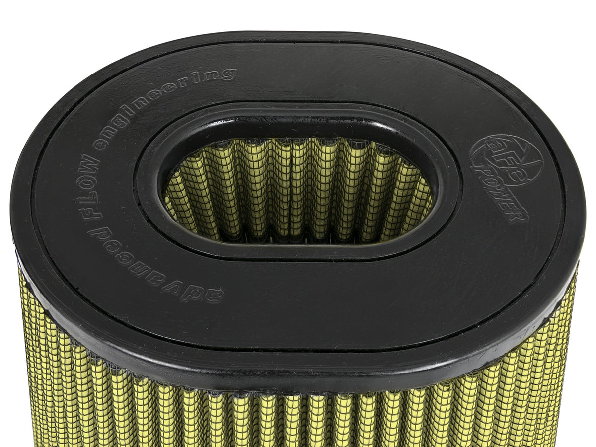 Magnum Force Intake Replacement Air Filter w/ Pro Guard 7 Media 4-1/2 Inch F x (9x7-1/2) Inch B x (6-3/4x5-1/2) Inch T (Inverted) x 9 Inch H aFe Power-2