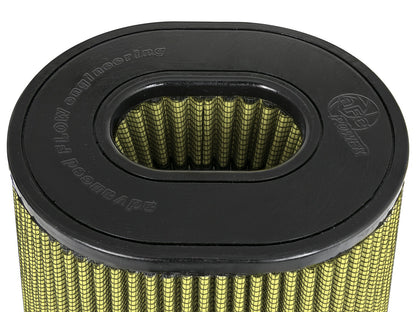 Magnum Force Intake Replacement Air Filter w/ Pro Guard 7 Media 4-1/2 Inch F x (9x7-1/2) Inch B x (6-3/4x5-1/2) Inch T (Inverted) x 9 Inch H aFe Power-2