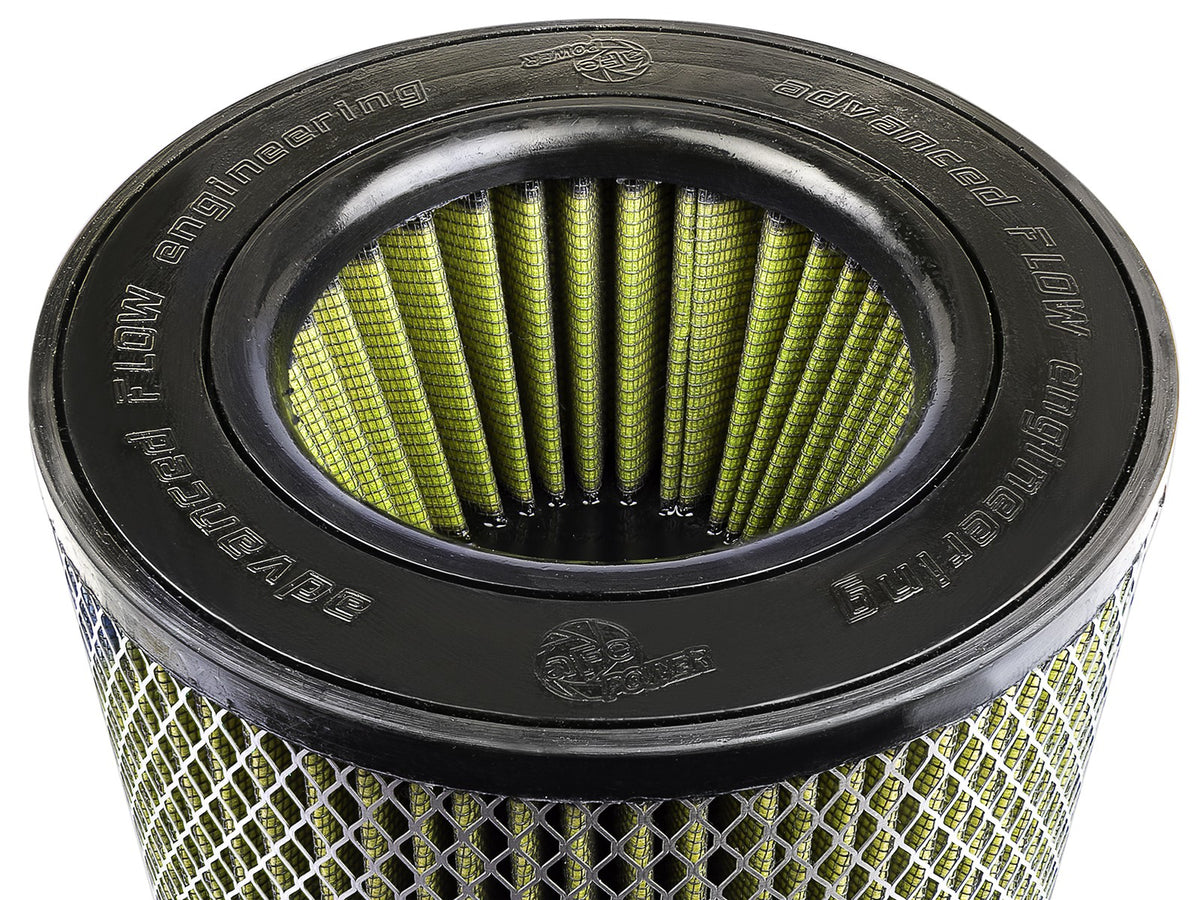 Magnum Force Intake Replacement Air Filter w/ Pro Guard 7 Media 5-1/2 Inch F x 9 Inch B x 9 Inch T (Inverted) x 7 Inch H w/ Expanded Metal aFe Power-3
