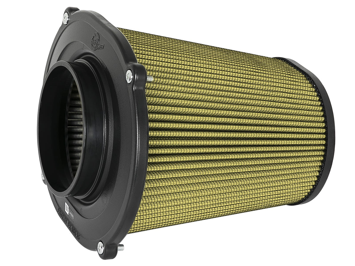 Quantum Intake Replacement Air Filter w/ Pro Guard 7 Media 5 Inch F x (10x8-3/4) Inch B x (6-3/4x5-1/2) T (Inverted) x 9 Inch H aFe Power-1