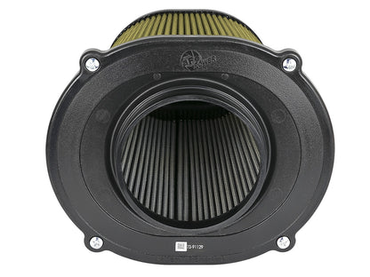 Quantum Intake Replacement Air Filter w/ Pro Guard 7 Media 5 Inch F x (10x8-3/4) Inch B x (6-3/4x5-1/2) T (Inverted) x 9 Inch H aFe Power-2